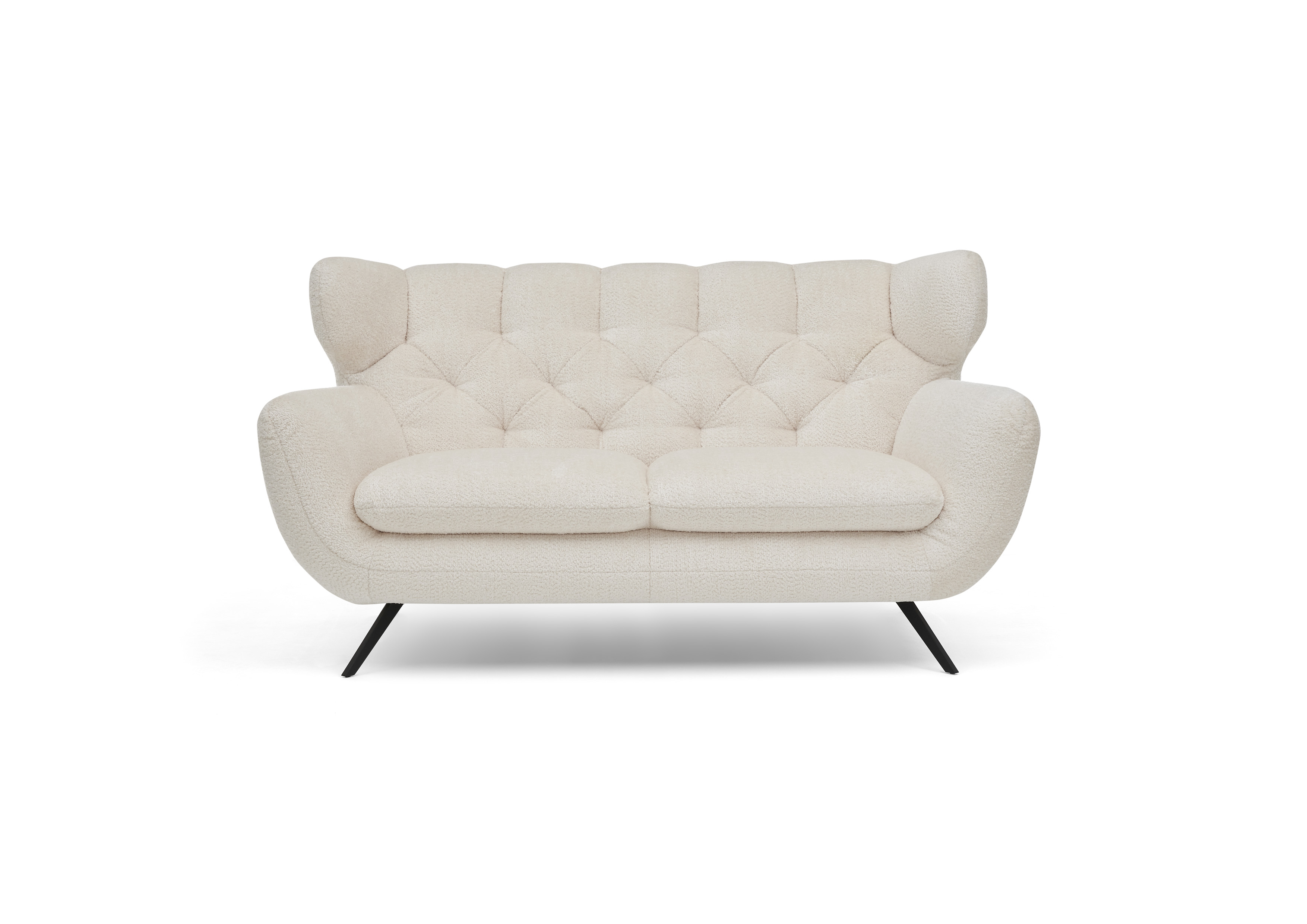 Sofa 2,5-sitzig, Stoff weiß - MyStyle 2137