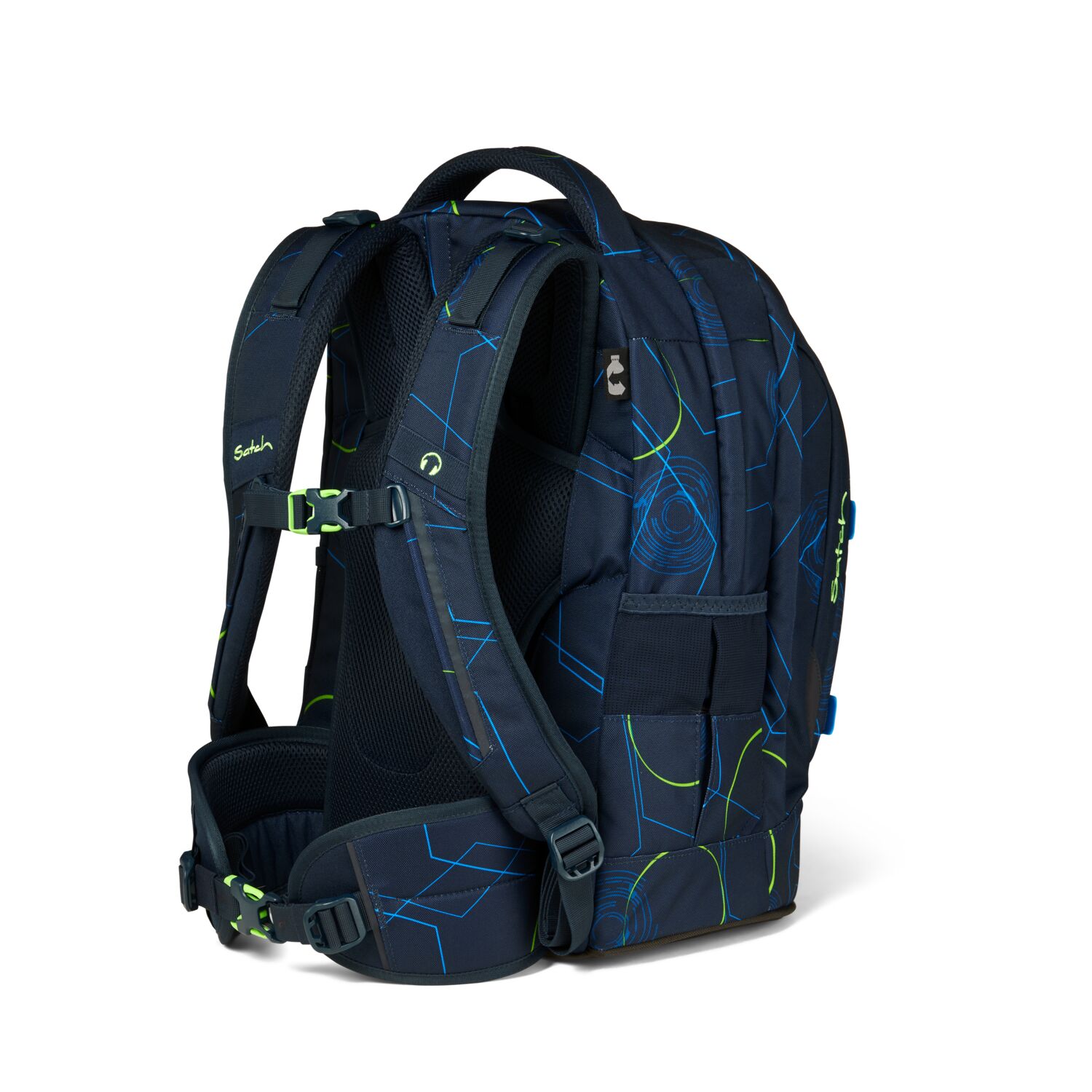 Schulrucksack Blue Tech - blau