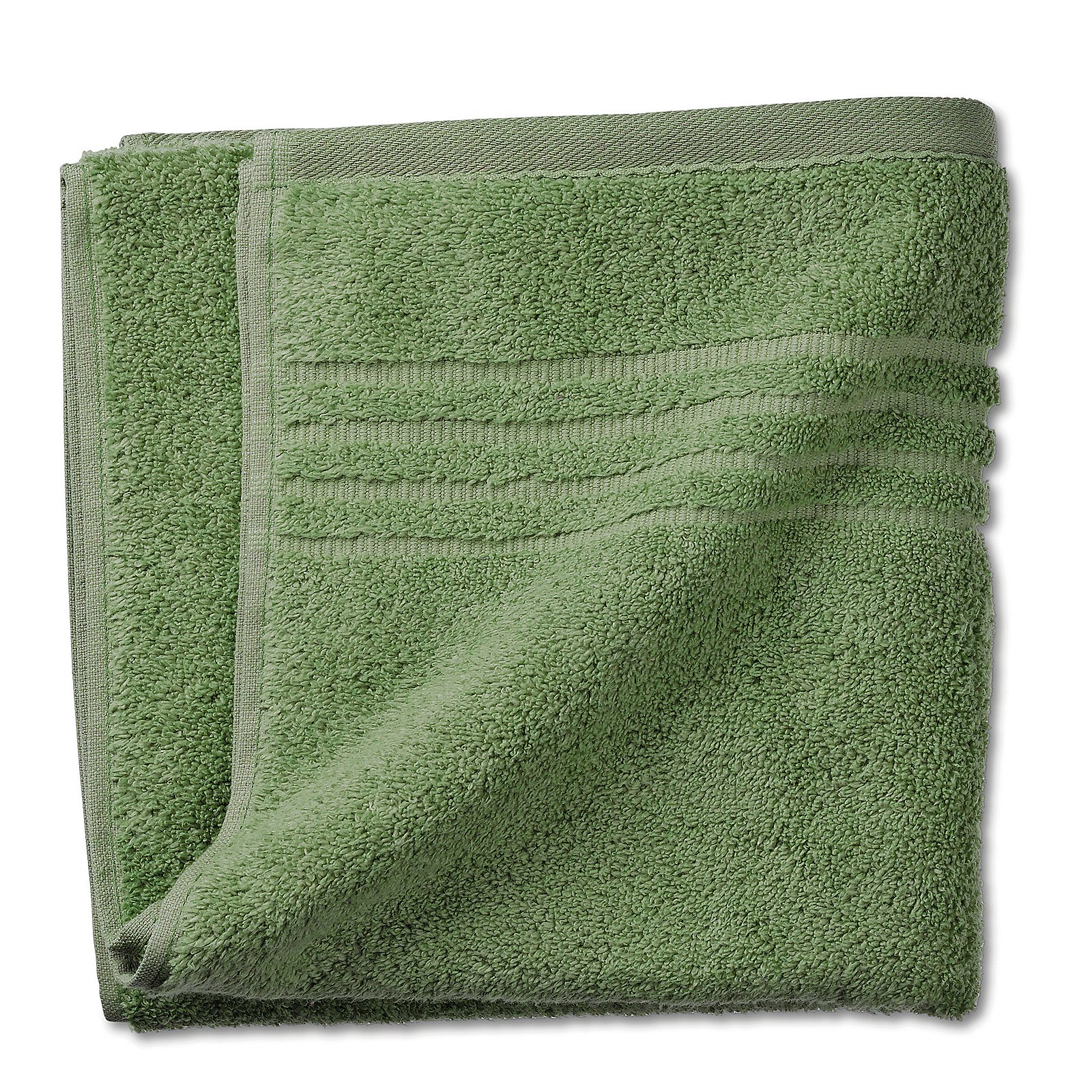 Handtuch Leonora 100x50 cm - 100%Baumwolle Premium moosgrün