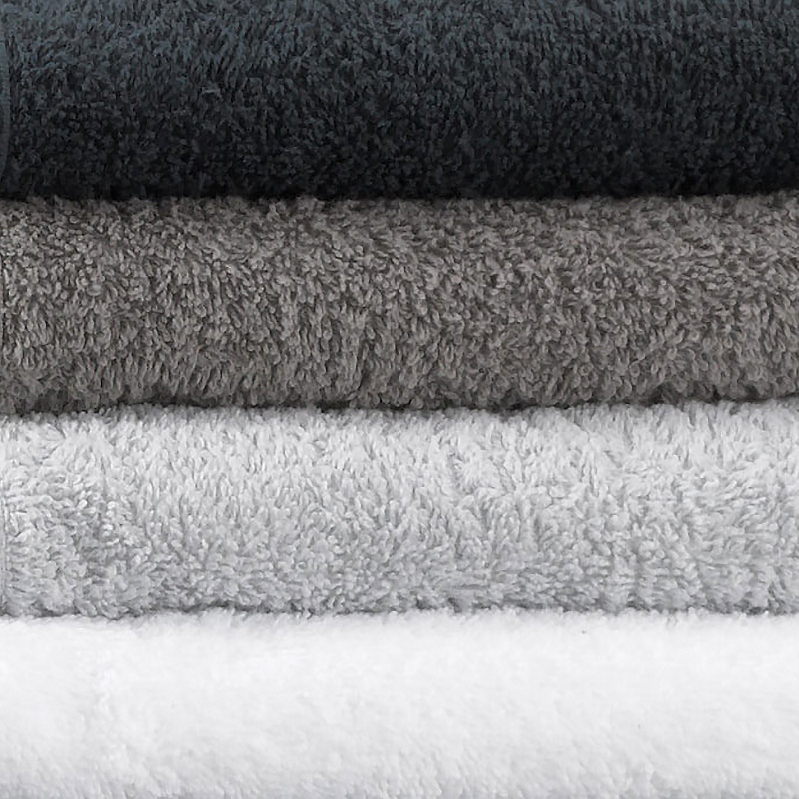 Duschtuch Leonora 140x70 cm - 100%Baumwolle Premium schneeweiß