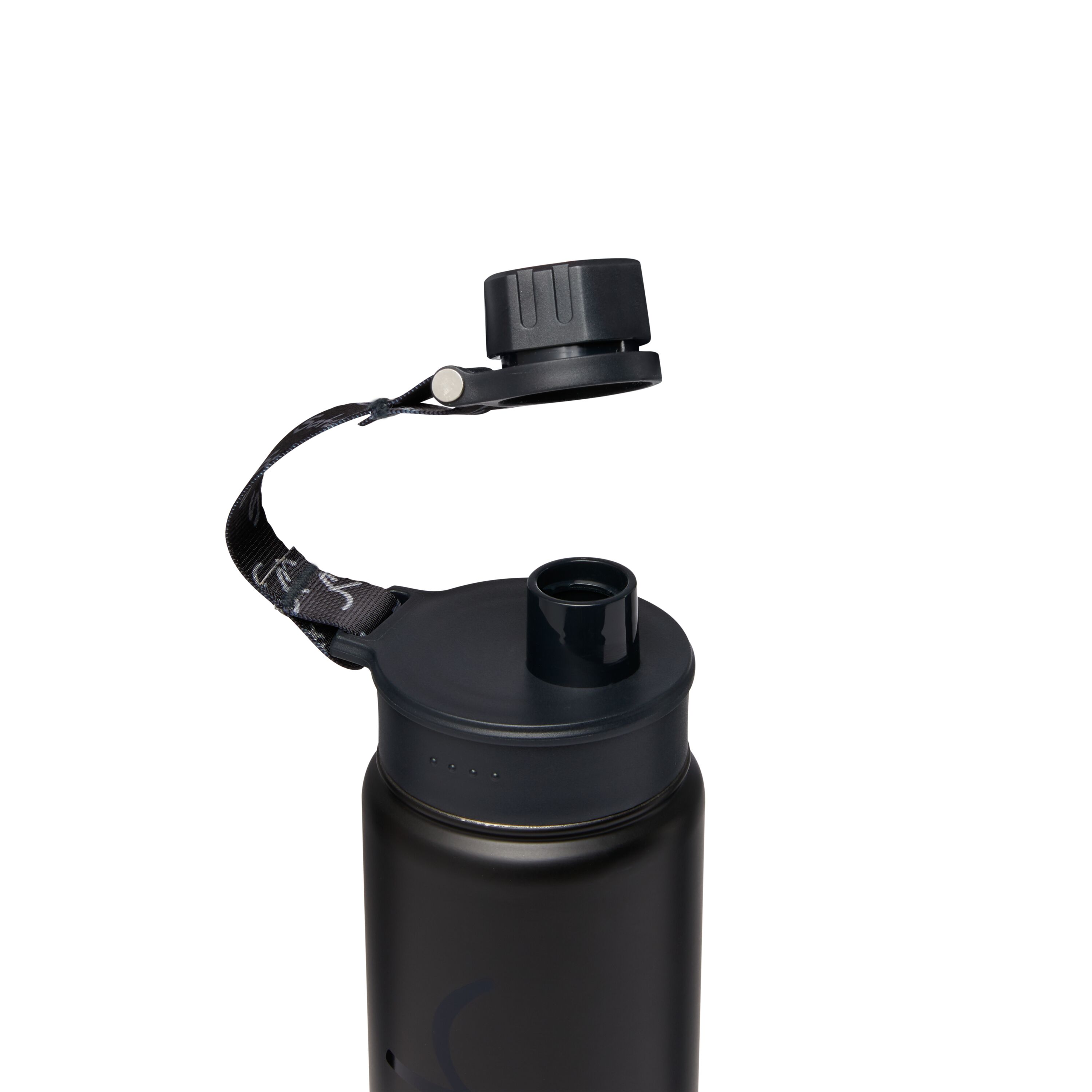 Edelstahl Trinkflasche Black - Satch