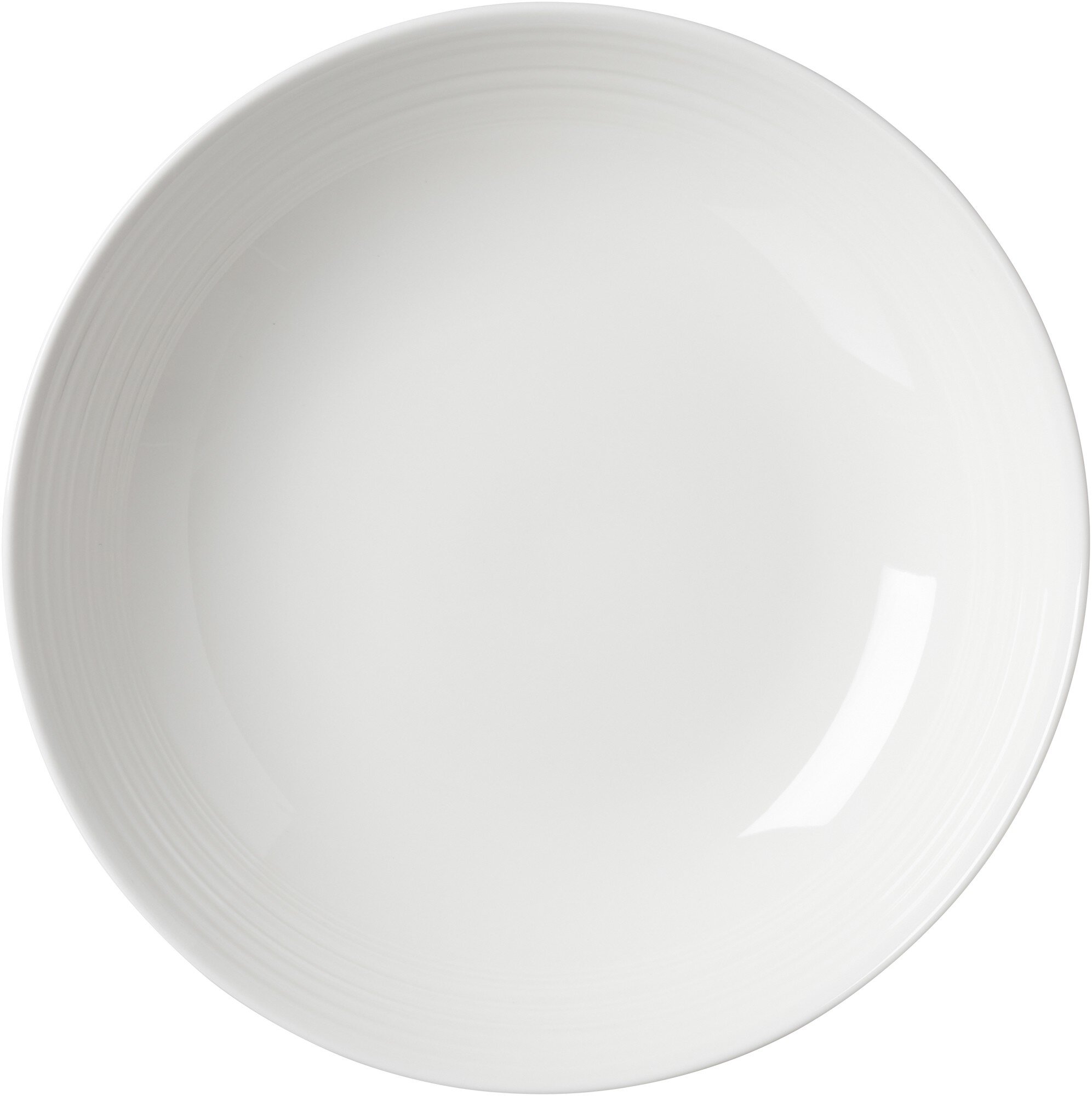 Suppenteller Levi Weiss 22 cm - Porzellan, spülmaschinenfest, rund, weiß