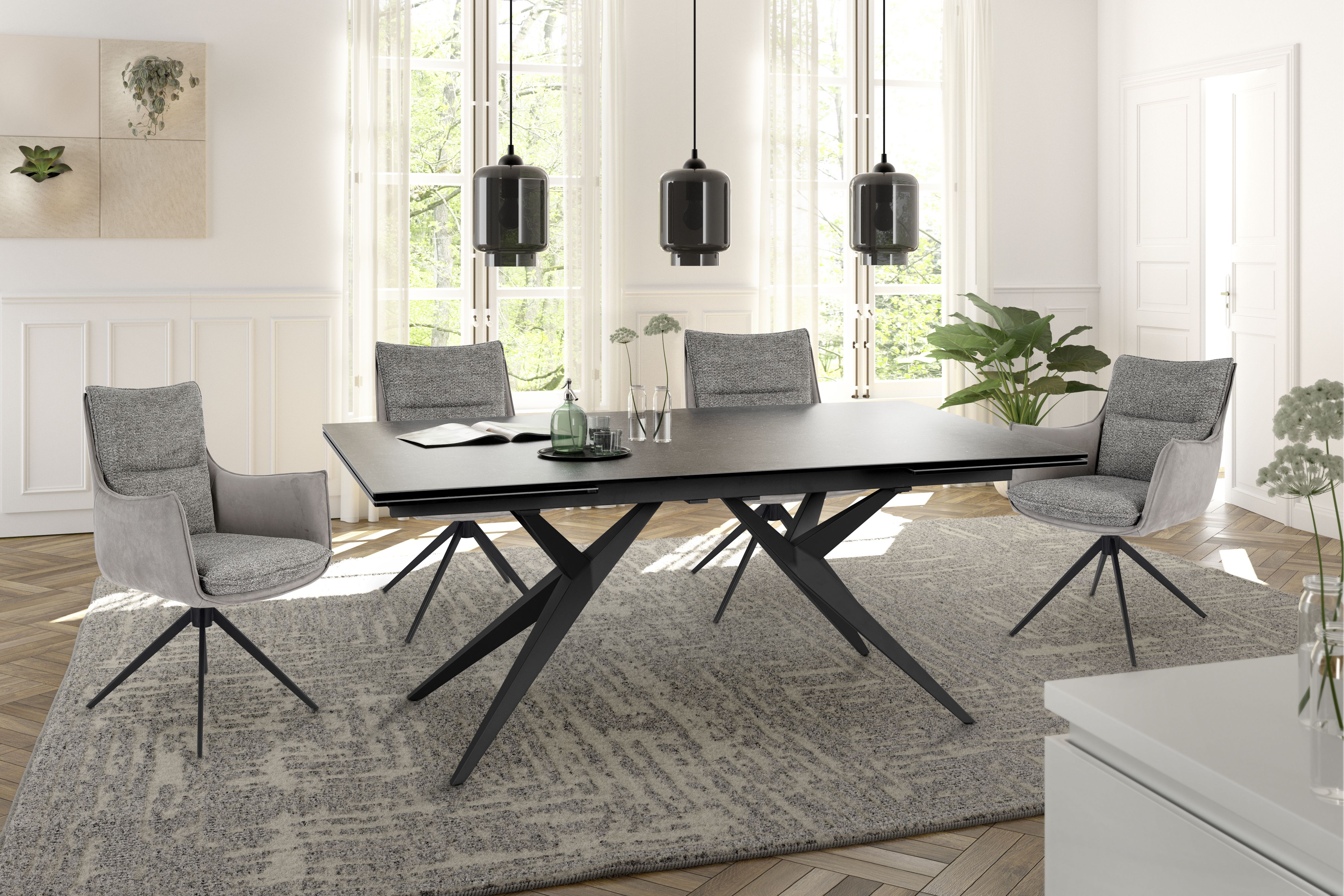 Stuhl, drehbar 360° autoreturn - Mandy