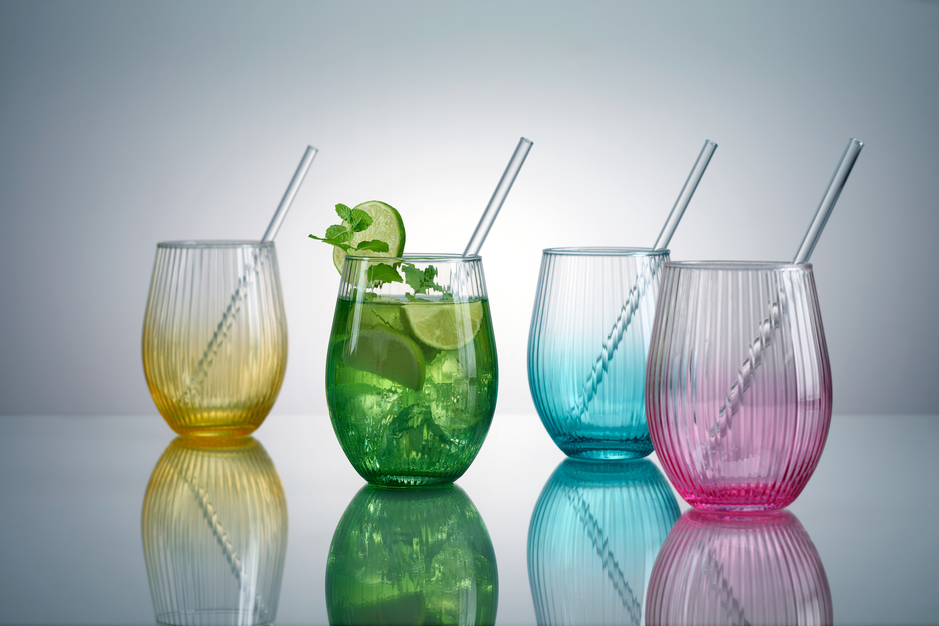 Partyset 8tlg 590ml Spritz - Color Edition
