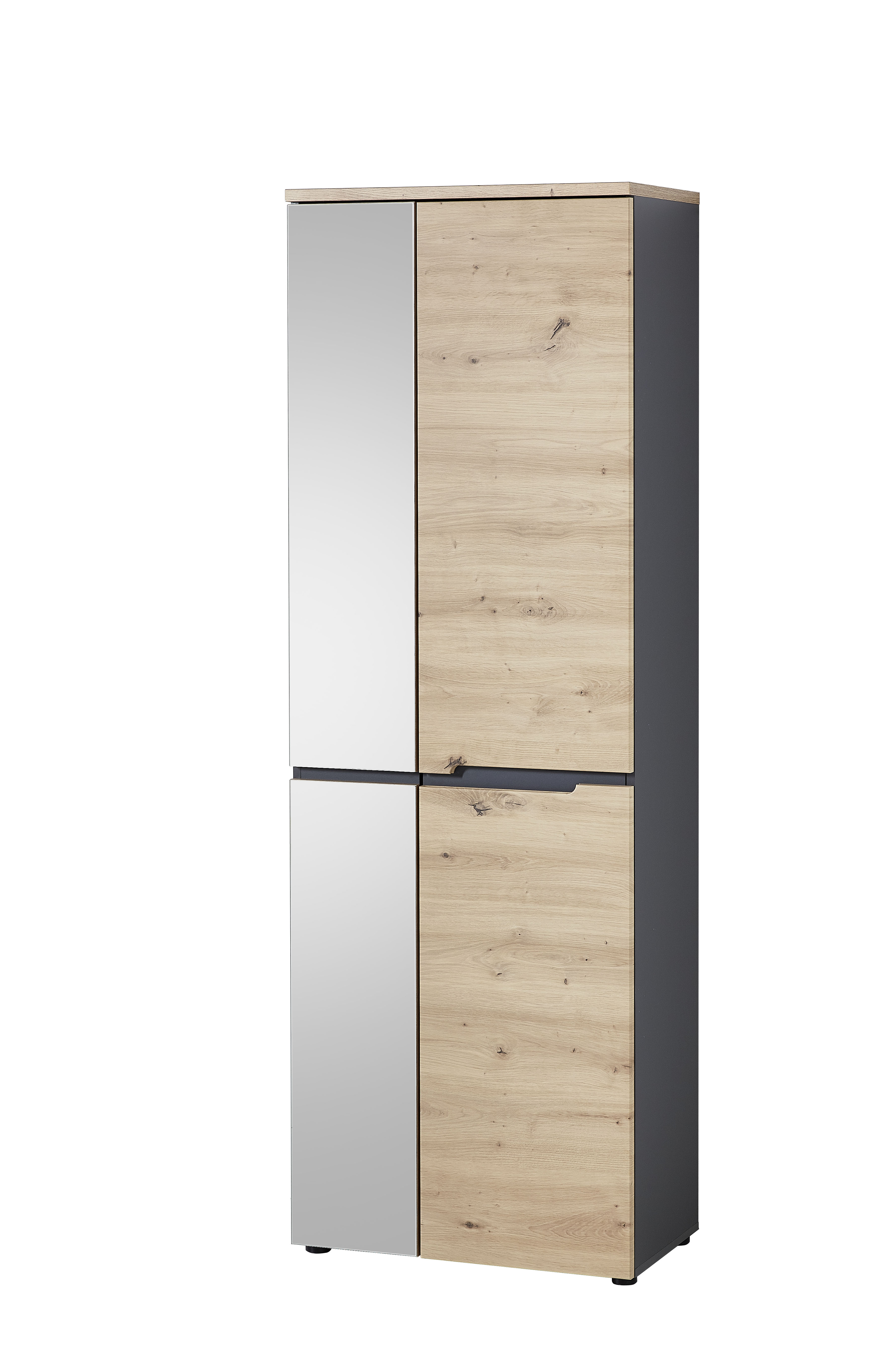 Garderobenschrank, Artisan Eiche MDF - Ilario