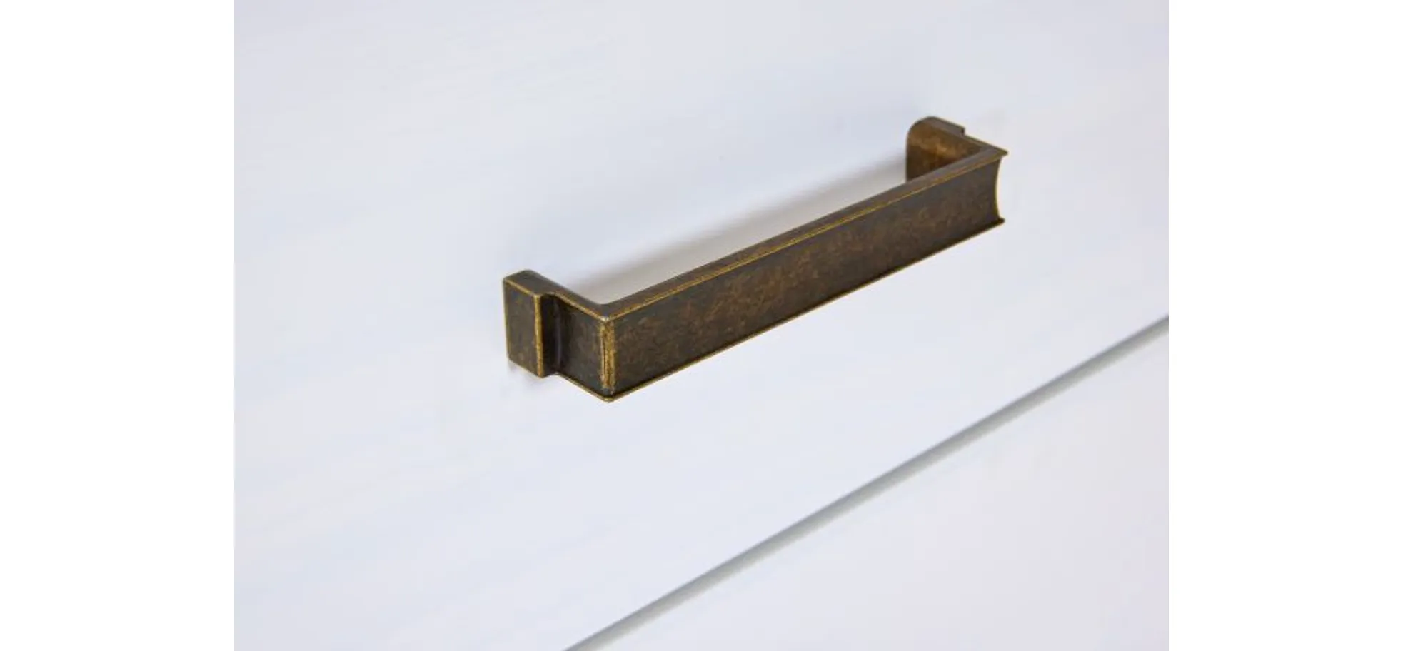 Nachtkommode - B ca. 68 cm, Weiß, Oak Colori