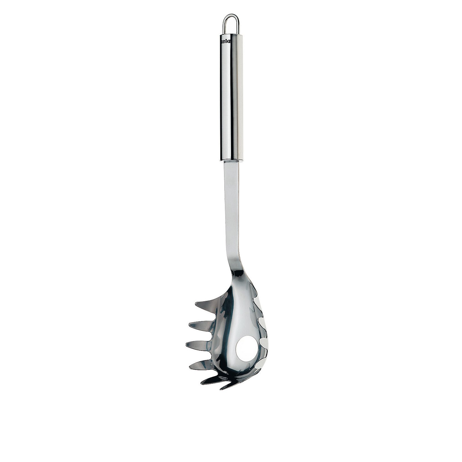 Spaghettilöffel Rondo 30 cm - Edelstahl silber glänzend