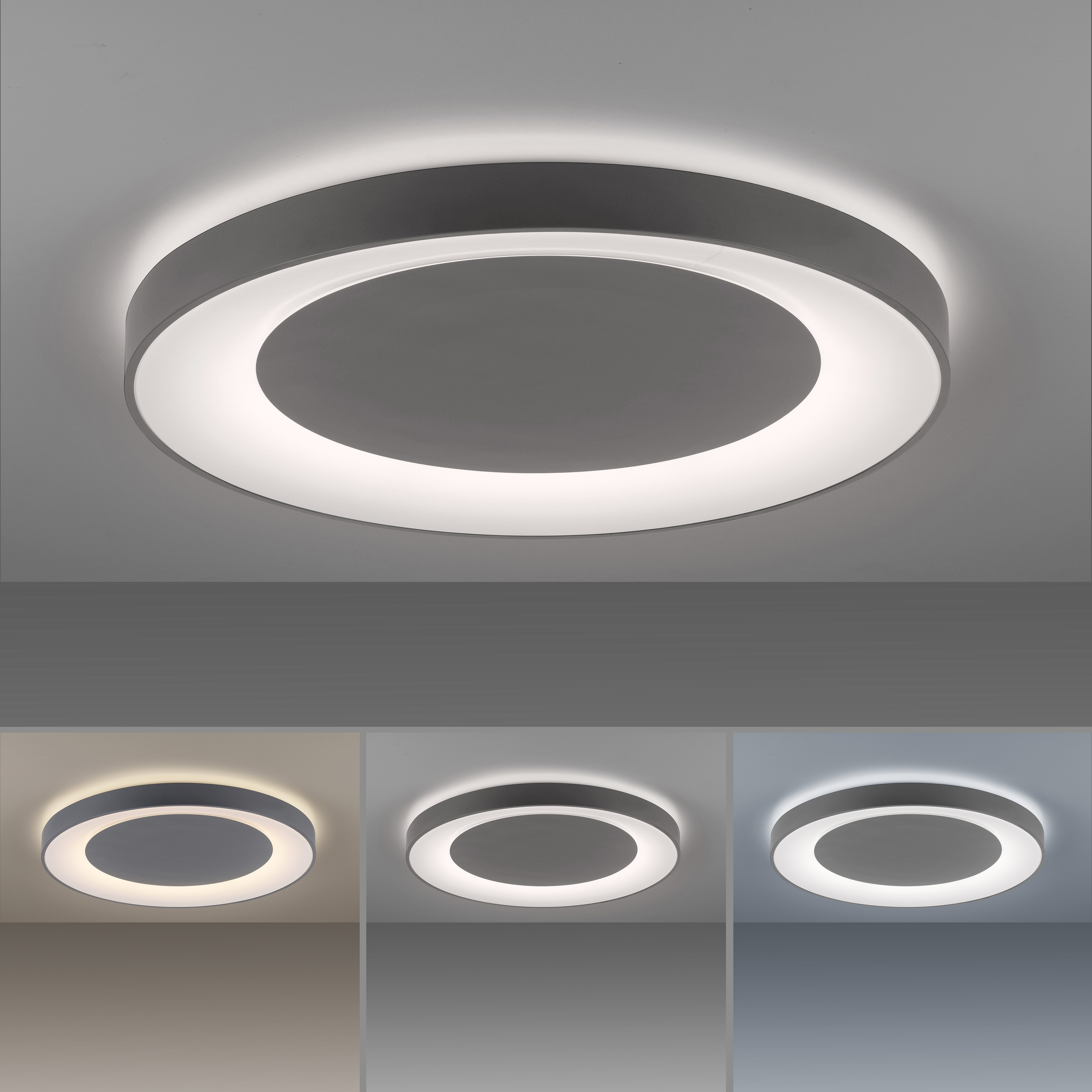 LED Deckenleuchte Anika  - Steuerbare Lichtfarbe, dimmbar 