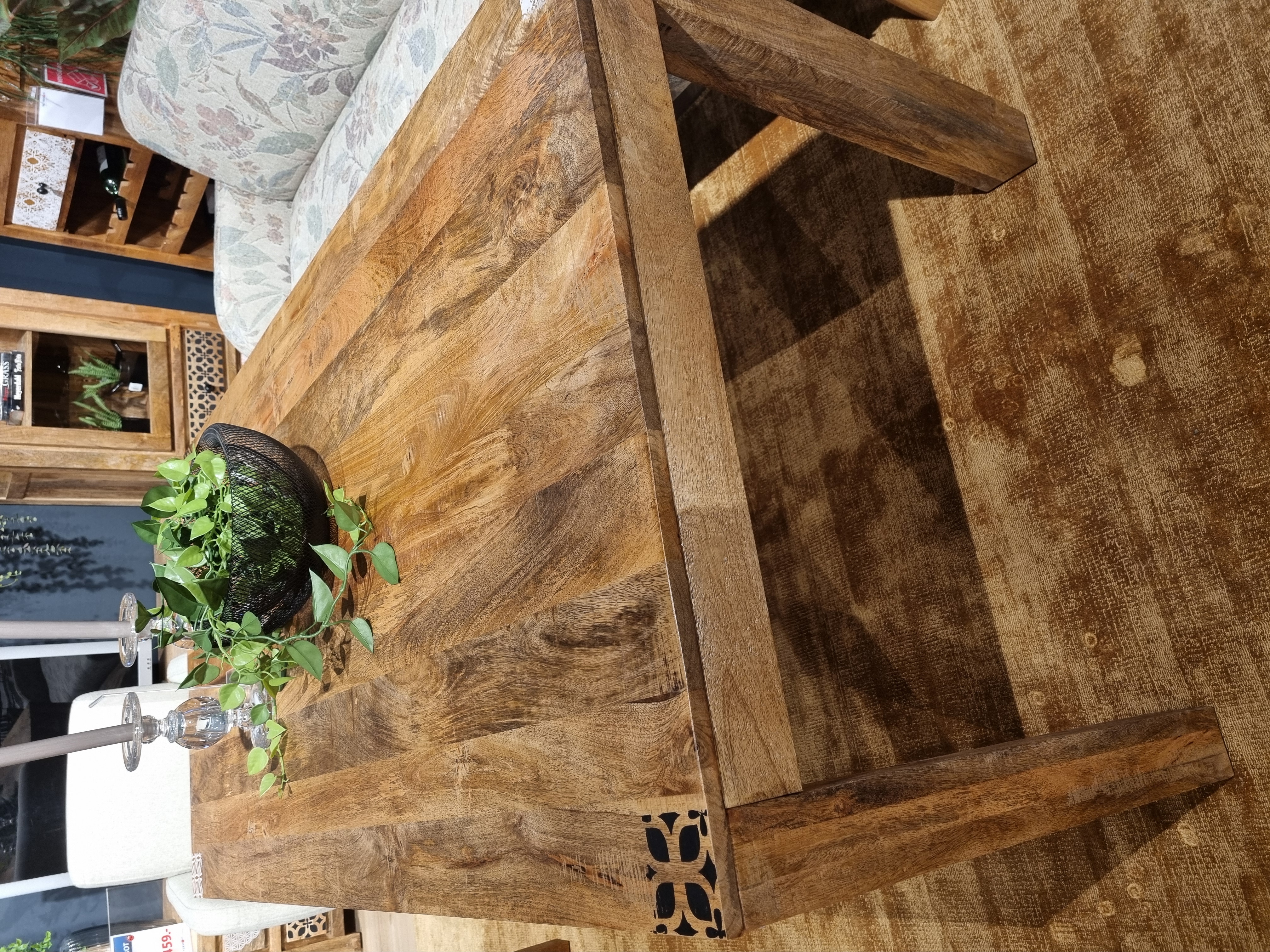 Esstisch, Mangoholz, ca. 160 x 90 cm - MyStyle 1008