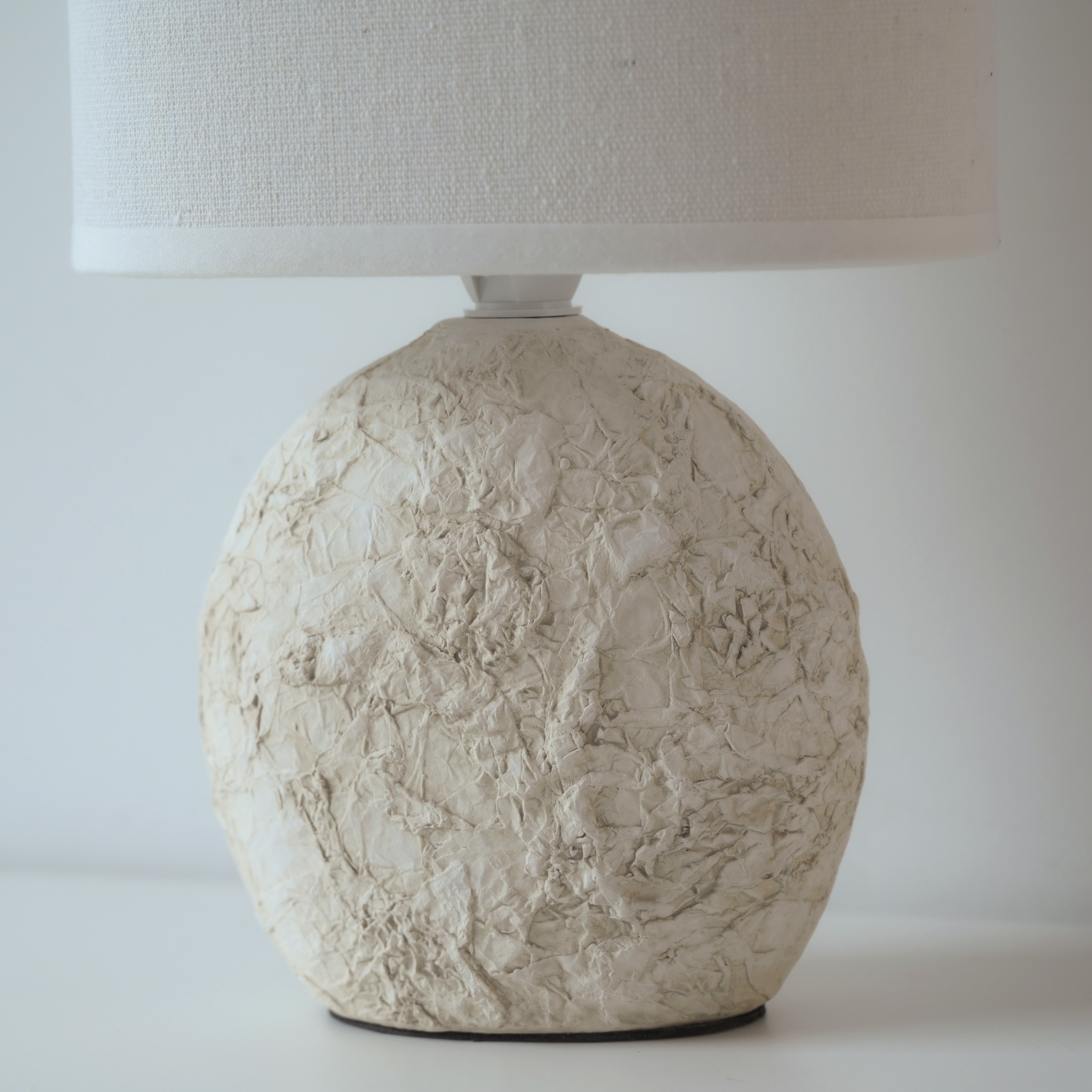 Tischleuchte LIVA - vanille, E14, Höhe ca. 27cm