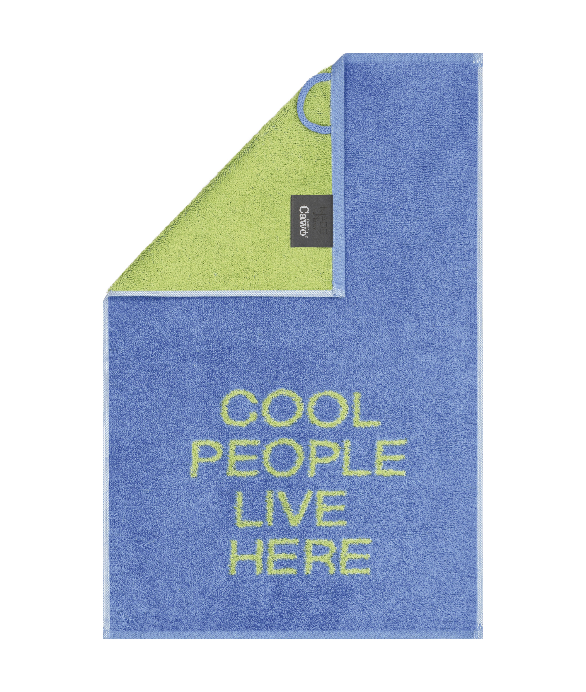 Gästetuch Postcards Towels Edition - 30x50cm, cool people live here