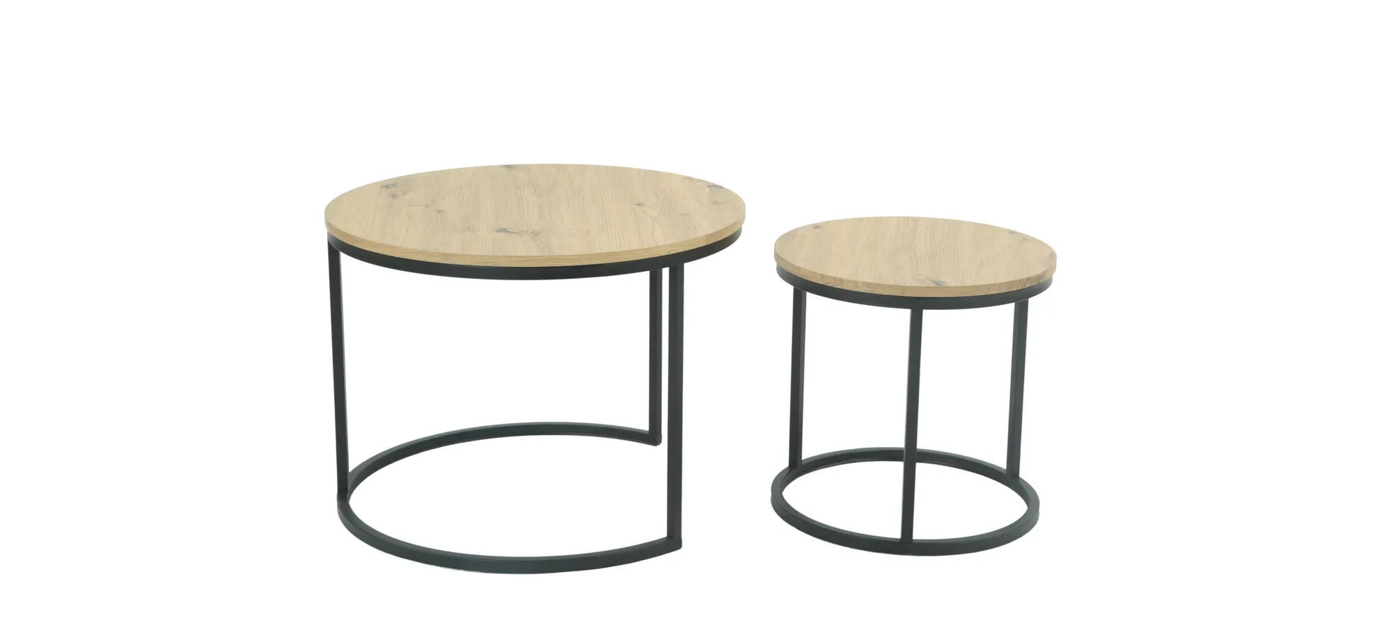 Couchtisch, 2-er Set, Artisan Eiche - MyStyle 1033