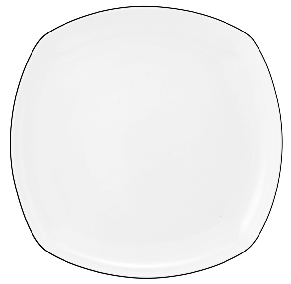 Speiseteller, - Lido Black Line 10826