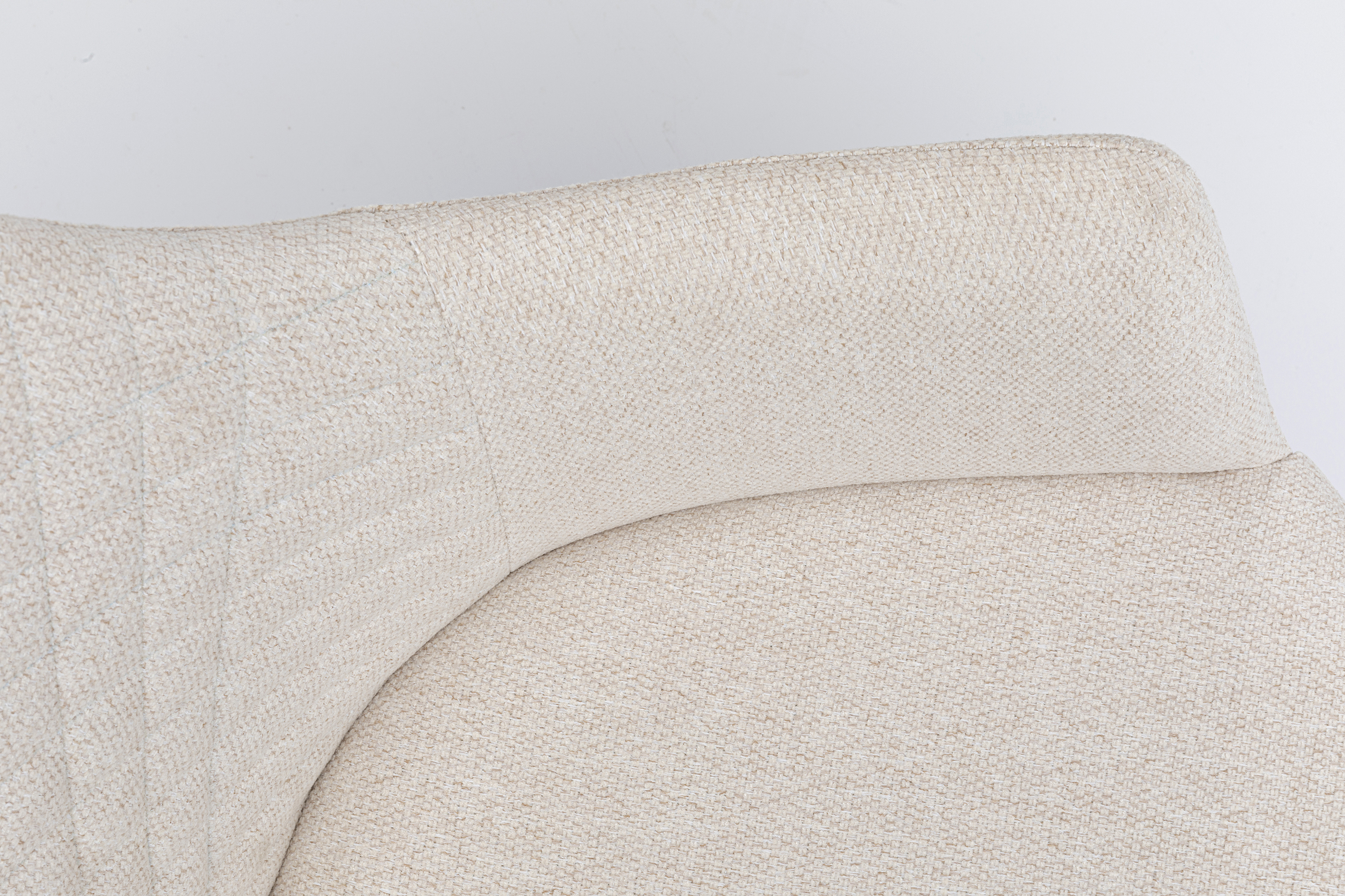 Drehstuhl mit Armlehnen Coco, creme - Coco