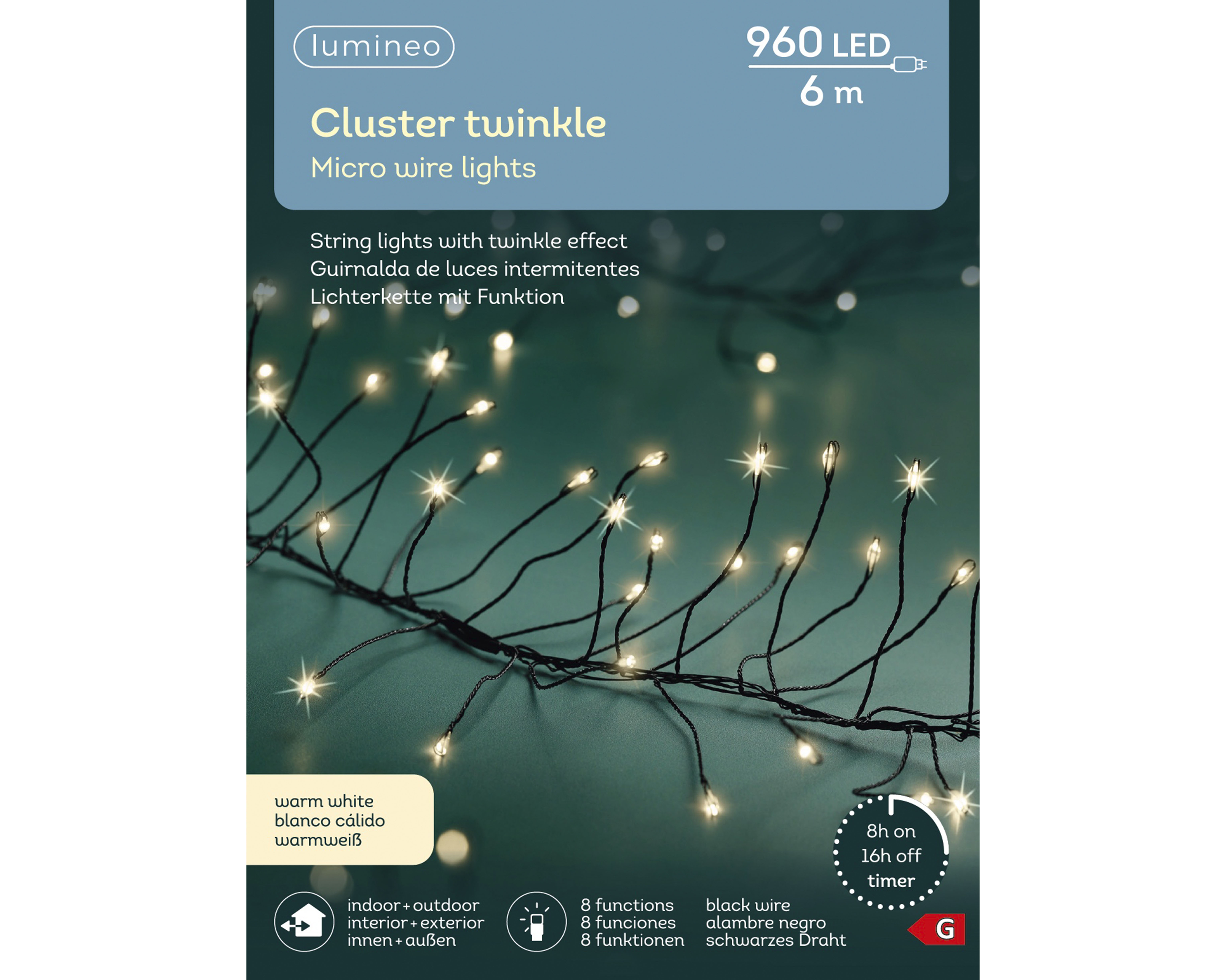 Micro LED Clusterbeleuchtung Twinkle