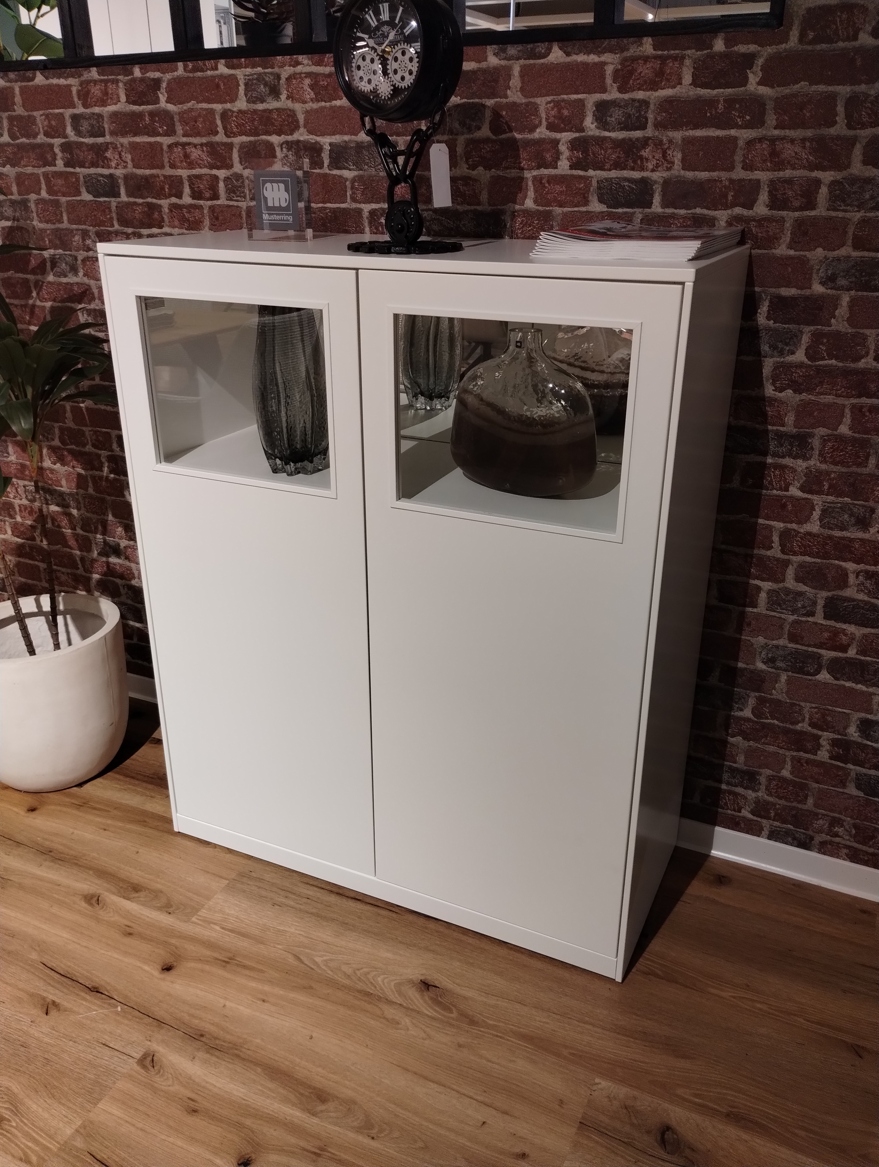 Musterring, Highboard, Lack weiss - Kara Frame
