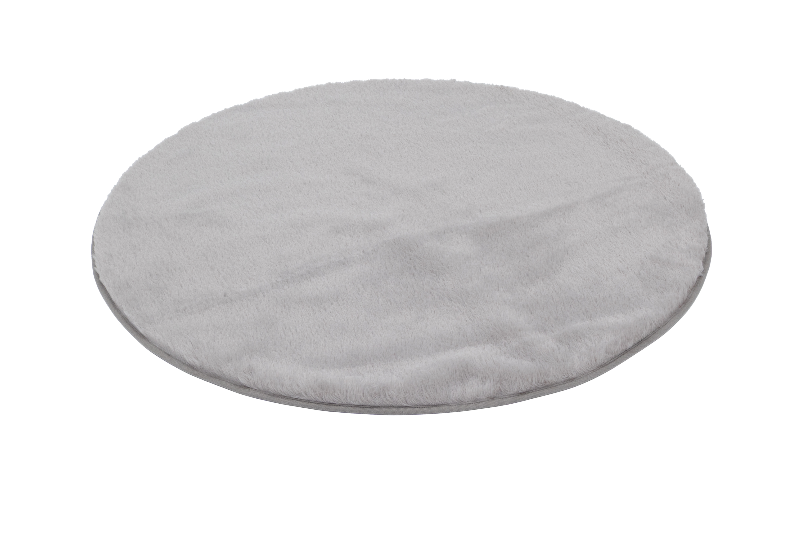 Badteppich Sable, grau - Ø ca. 100 cm