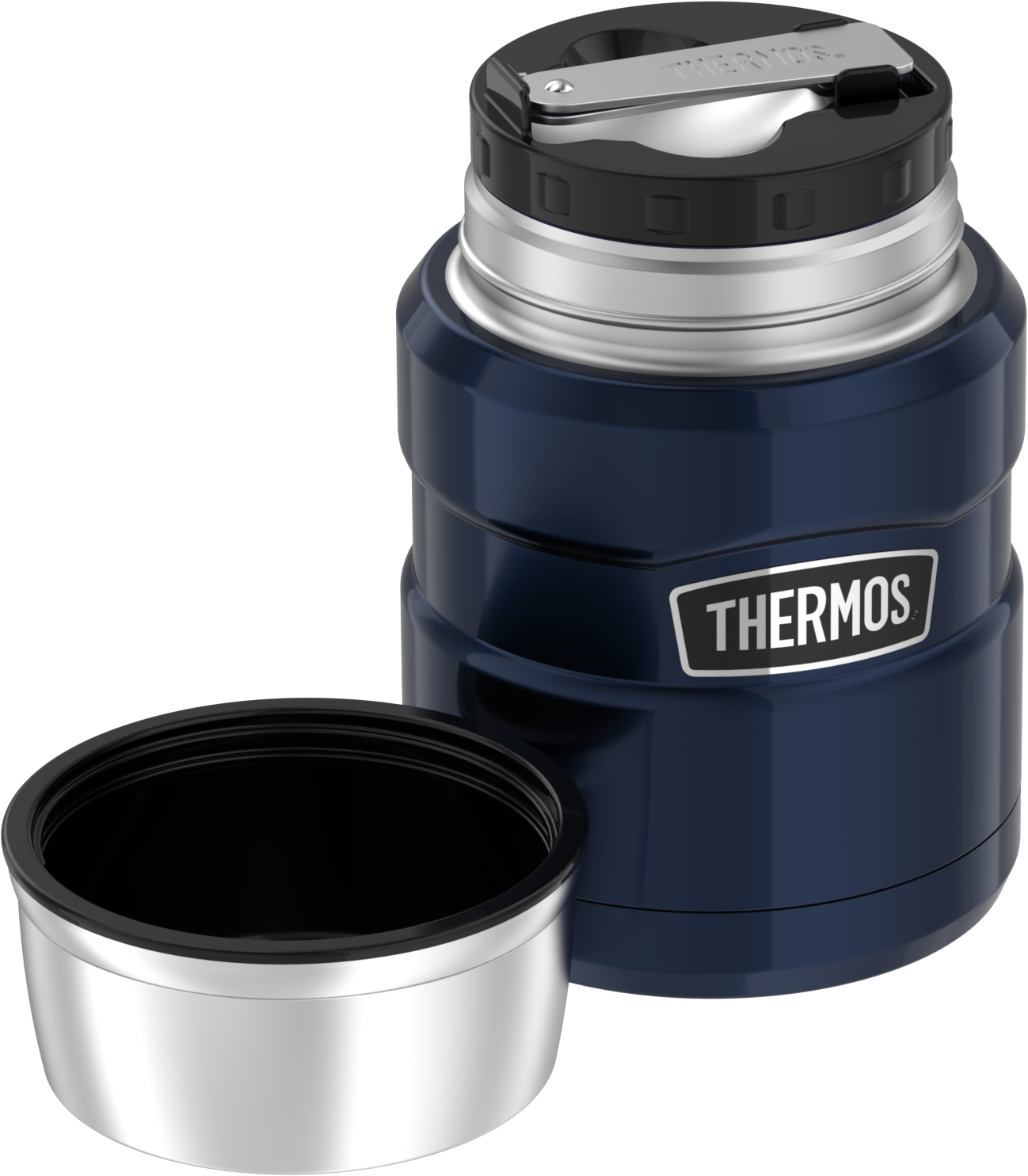 Speisegefäß, ca. 0,47l, blau - THERMOS