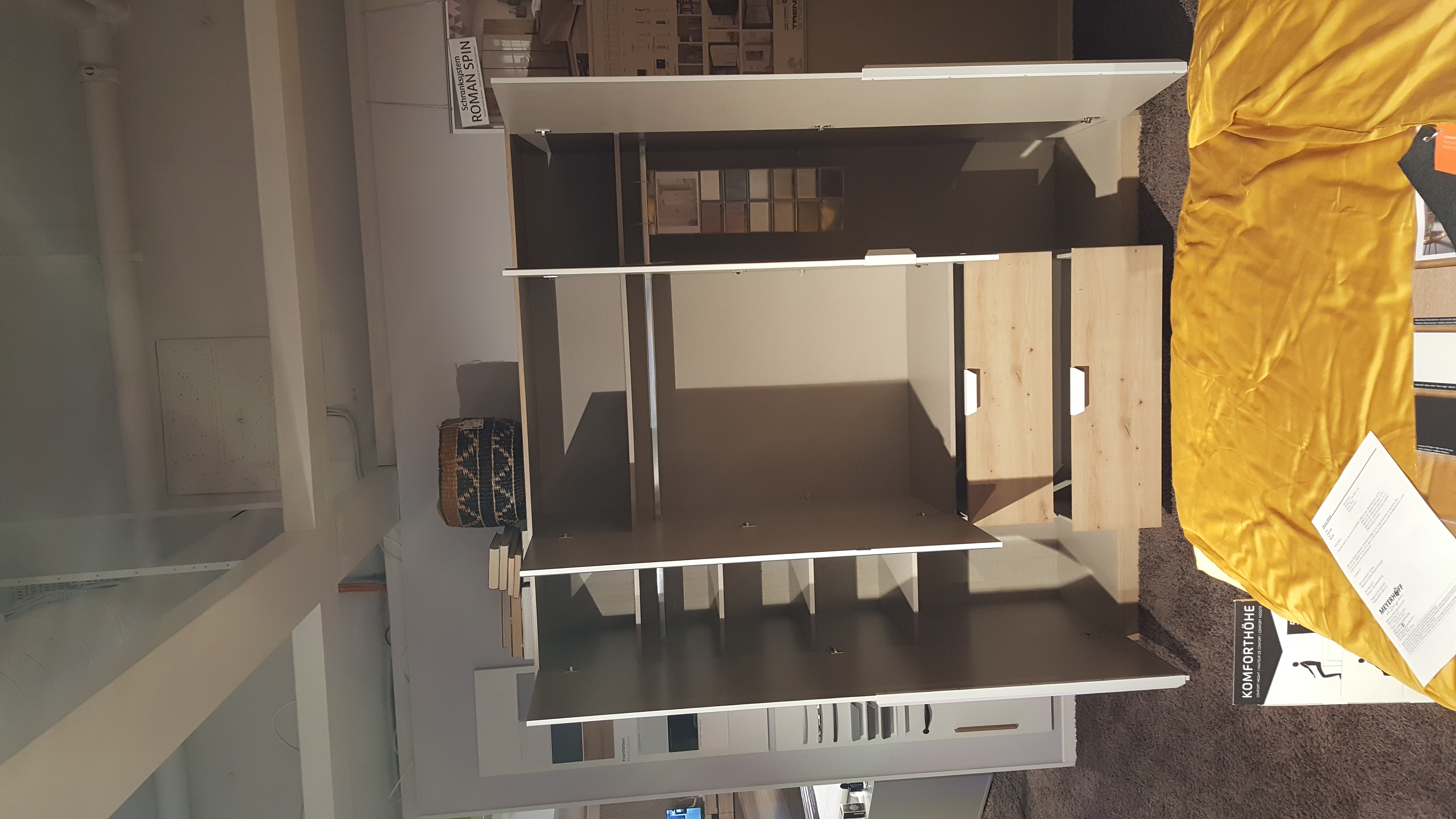 Kleiderschrank, Eiche Artisan  - Roman Spin