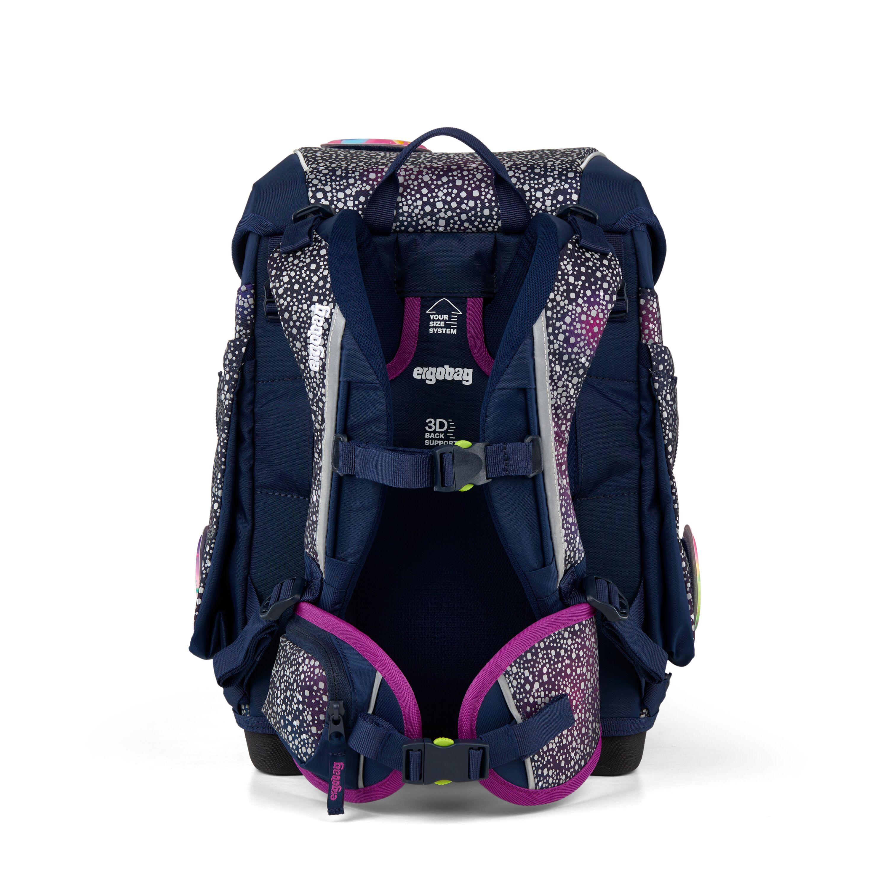 ergobag cubo Schulranzenset Bärlaxy - cubo (2026)