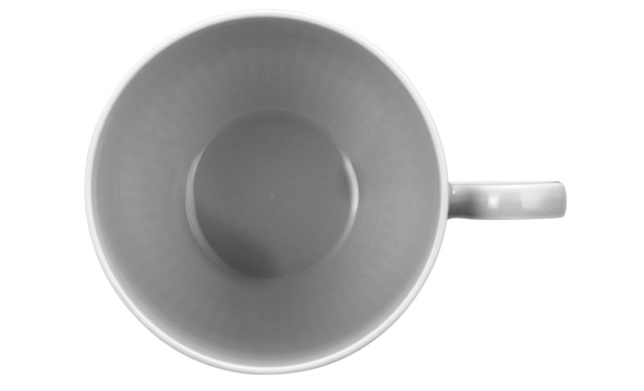 Kaffeeobertasse - Amina Silbergrau uni Kaffeeobertasse - Amina Silbergrau uni