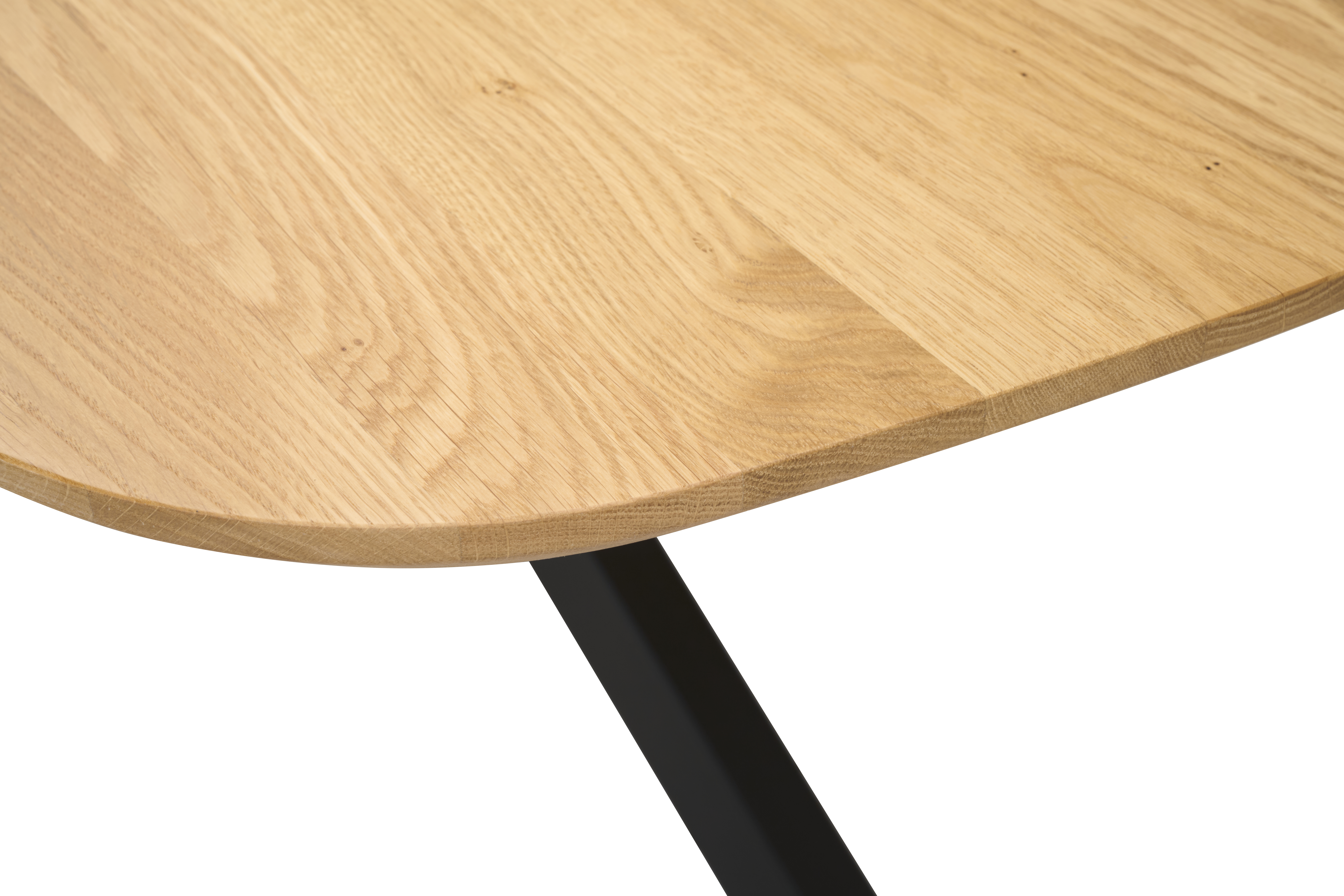 Esstisch, oval, Sternfuß, Eiche - MyStyle 4055