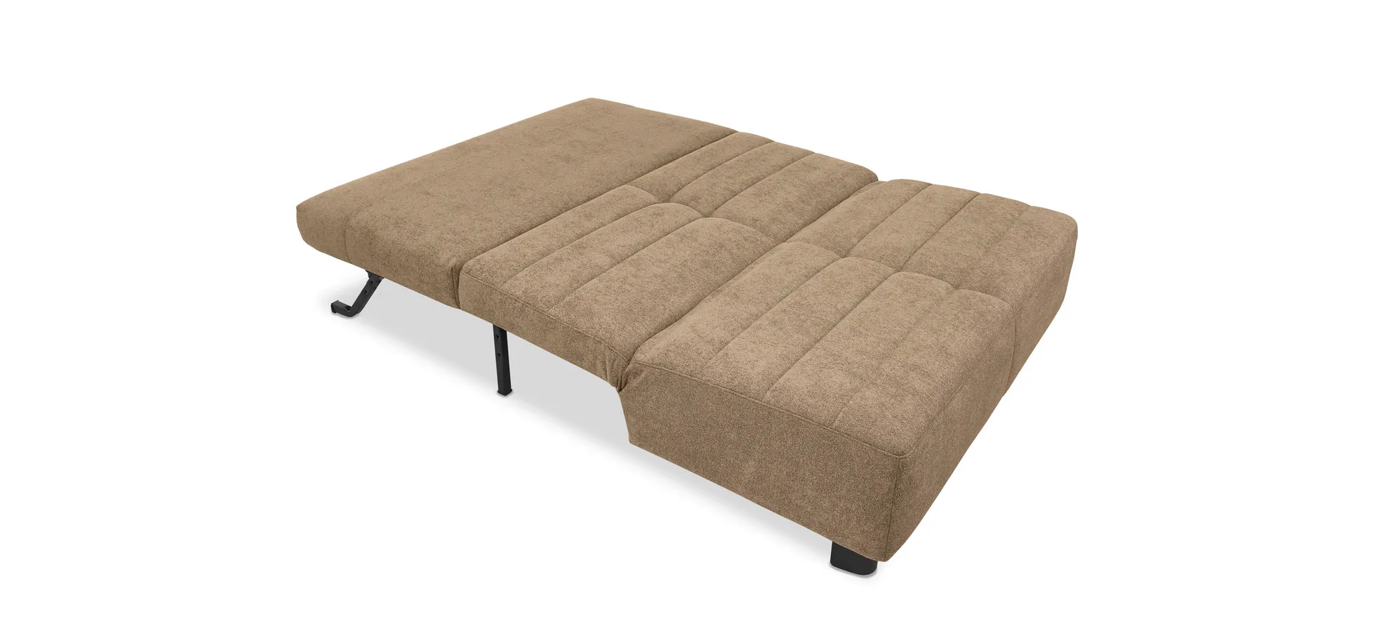 Faltsofa Easy - 2-Sitzer ohne Armlehne, ca. 140 cm inkl. Schlaffunktion, Stoff, Braun Faltsofa Easy - 2-Sitzer ohne Armlehne, ca. 140 cm inkl. Schlaffunktion, Stoff, Braun