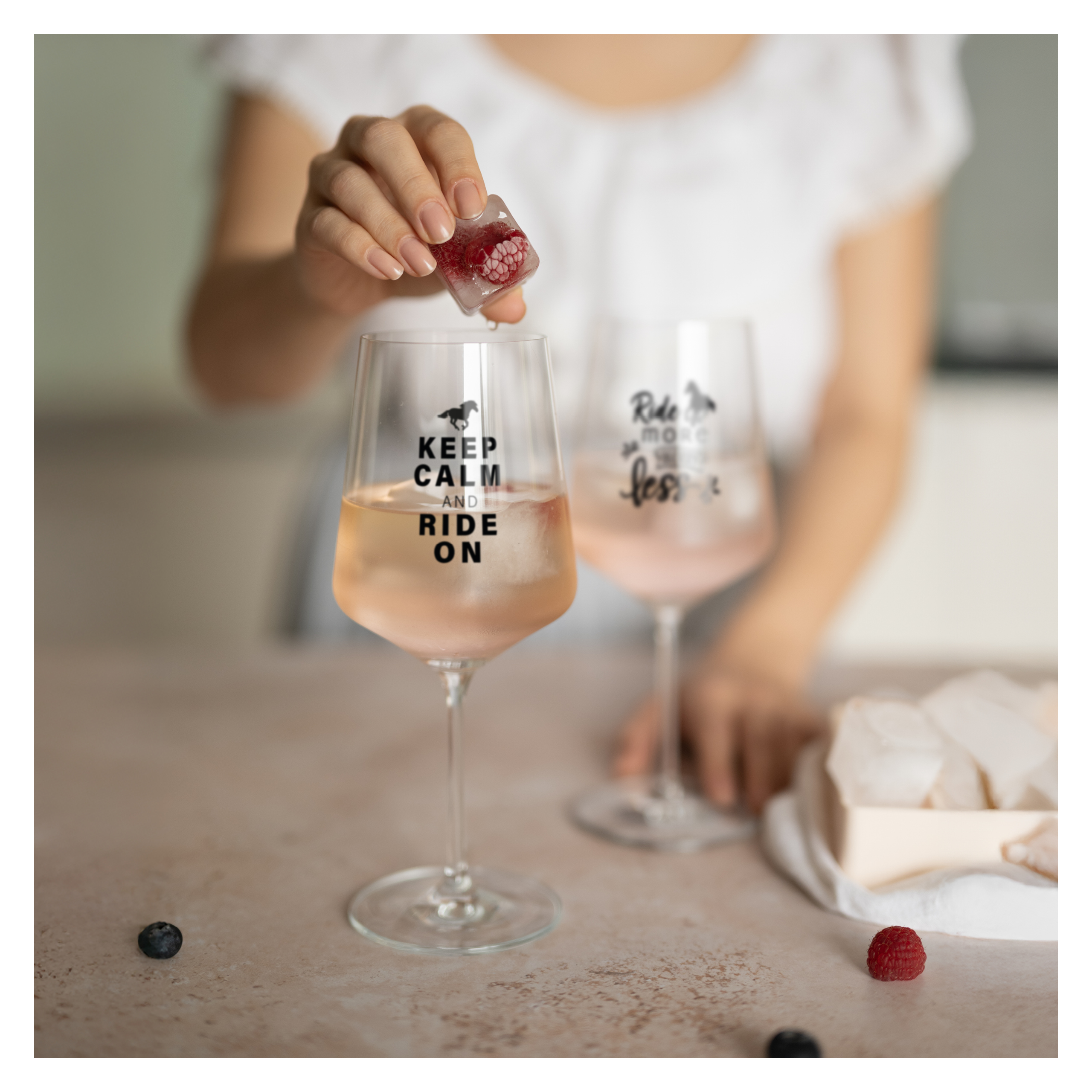 Ritzenhoff Cocktailglas Reitgold - Keep calm